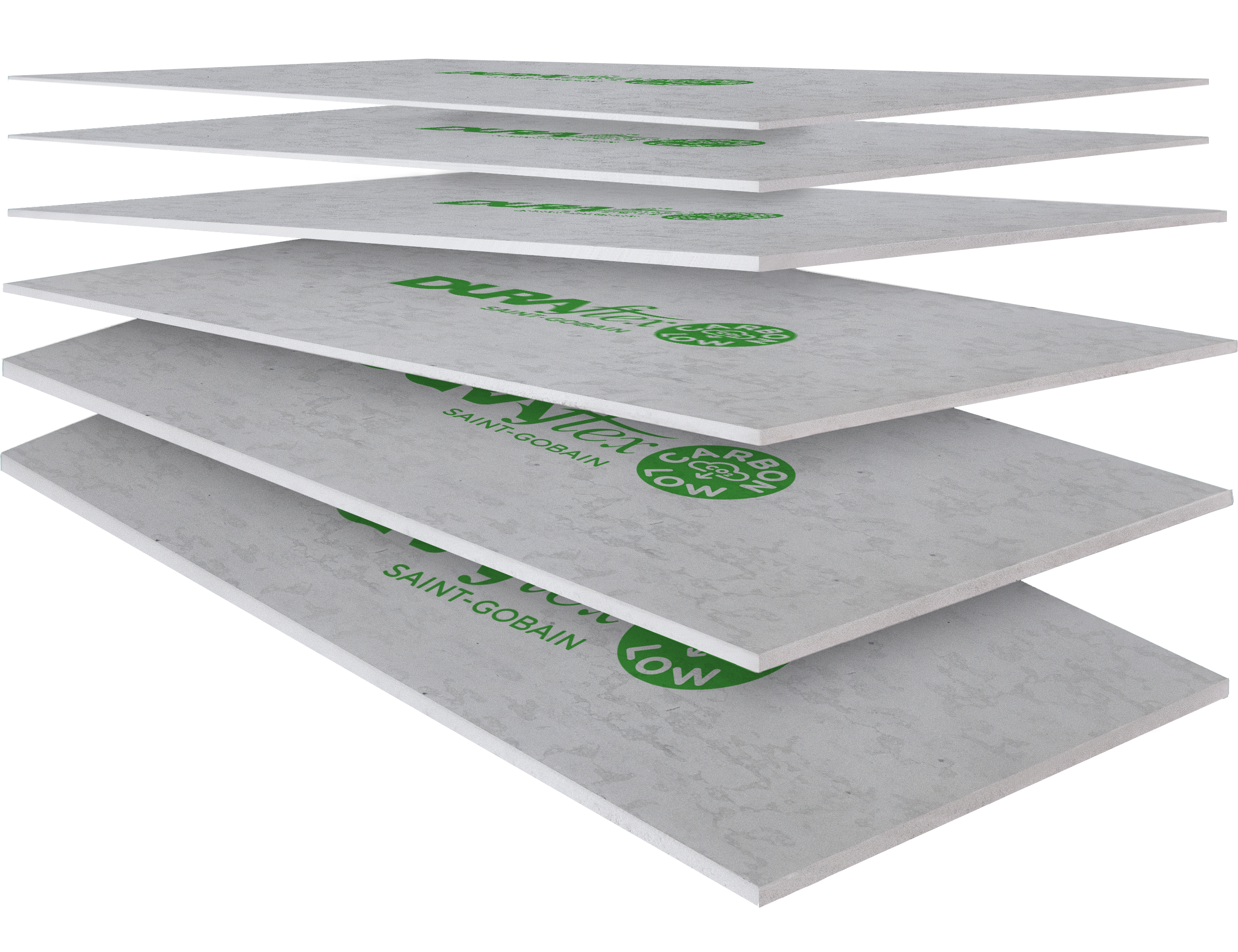 Tấm xi măng DURAflex Low Carbon 4 - 4,5mm